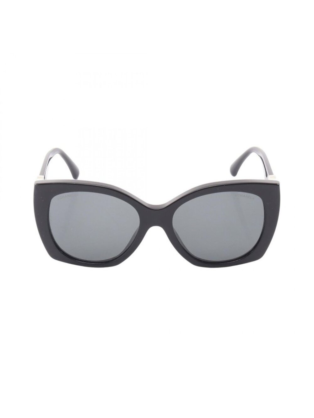 Chanel Sunglasses CC Logo Black Eyewear